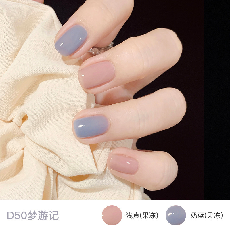 双子星可撕拉指甲油女孩水性免烤快干持久可用美甲亮油胶|undefined