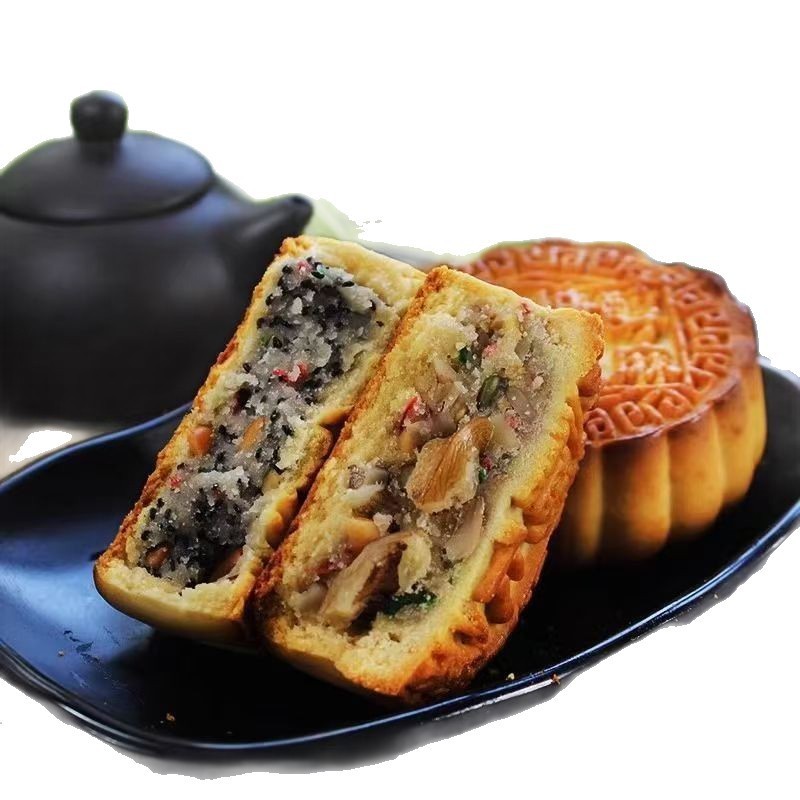 木糖醇月饼红酒礼盒无蔗糖月饼老五仁月饼代餐零食中秋送礼蛋月烧|undefined