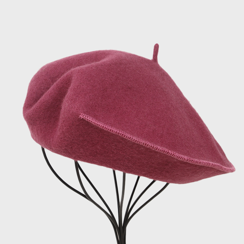 半圆锁边贝雷帽3