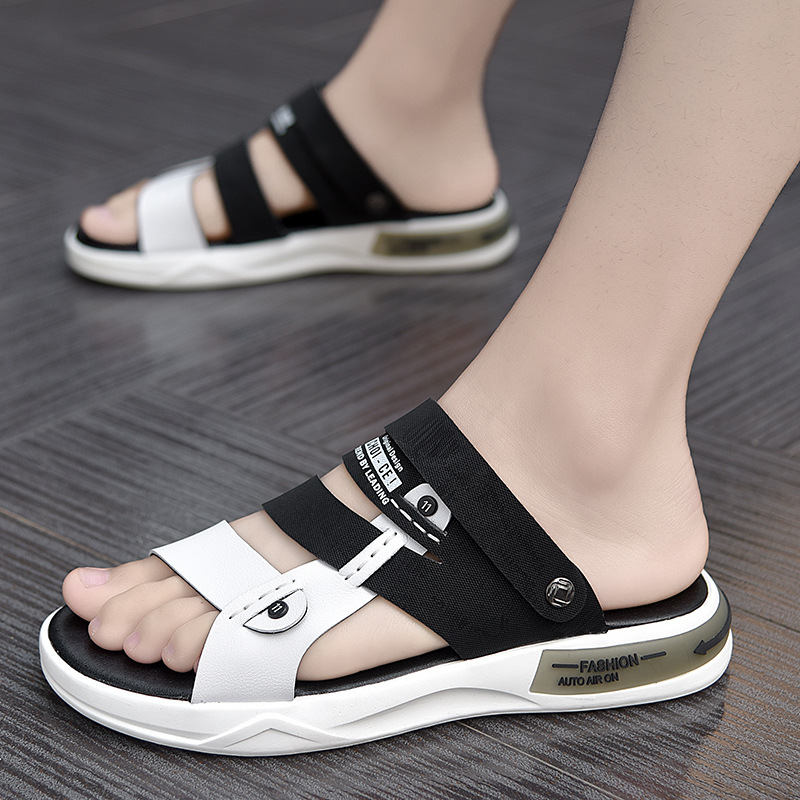 sandals  Sandals for men 2021 new pattern drive a car summer Trend Dual use leisure time Beach shoes motion sandals