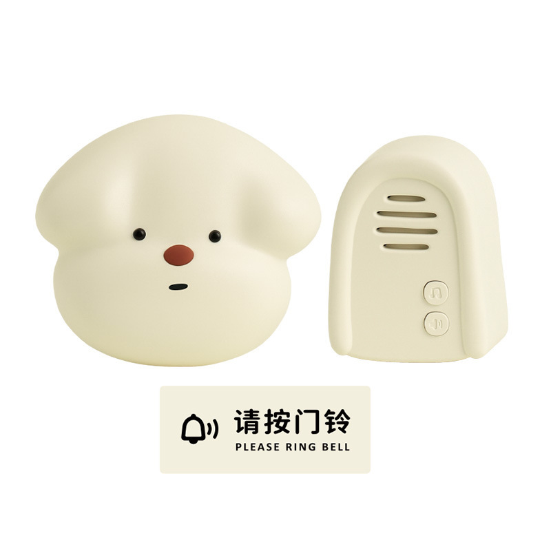 工場商品の新型ワンウェイドアベルは発電してかわいい緊急警報器老人家庭用無線ドアベル放送器を持っている|undefined