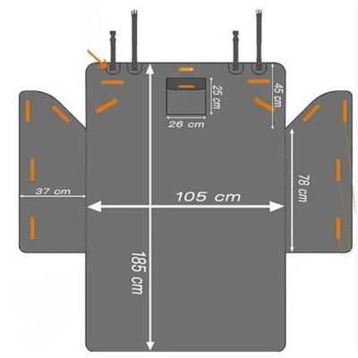 Car Pet Seat Cushion, Trunk Mat