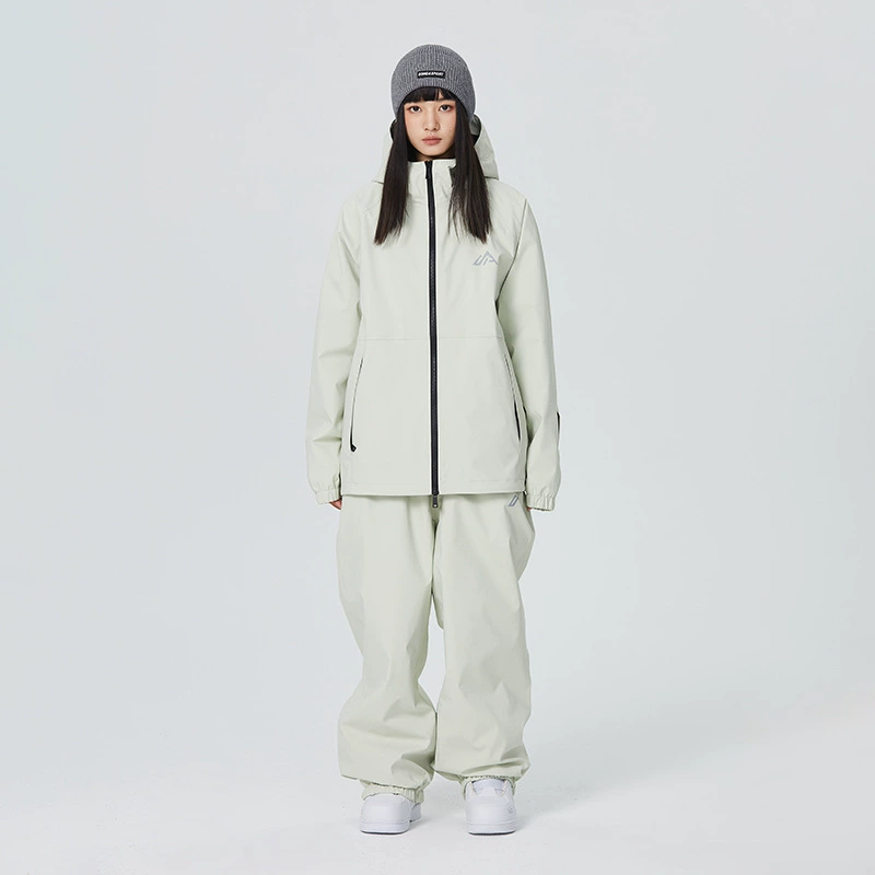 Костюм ski-сета — водонепроницаемая ветронепроницаемая oversized куртка и брюки, XS–XL, 4 цвета