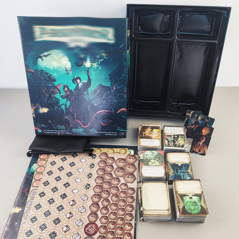 Board Game Spooky Town Horror | Magic Town Tale Reset 1-4 Player English Basic Pack Classic Lcg Cthulhu Strategy Run