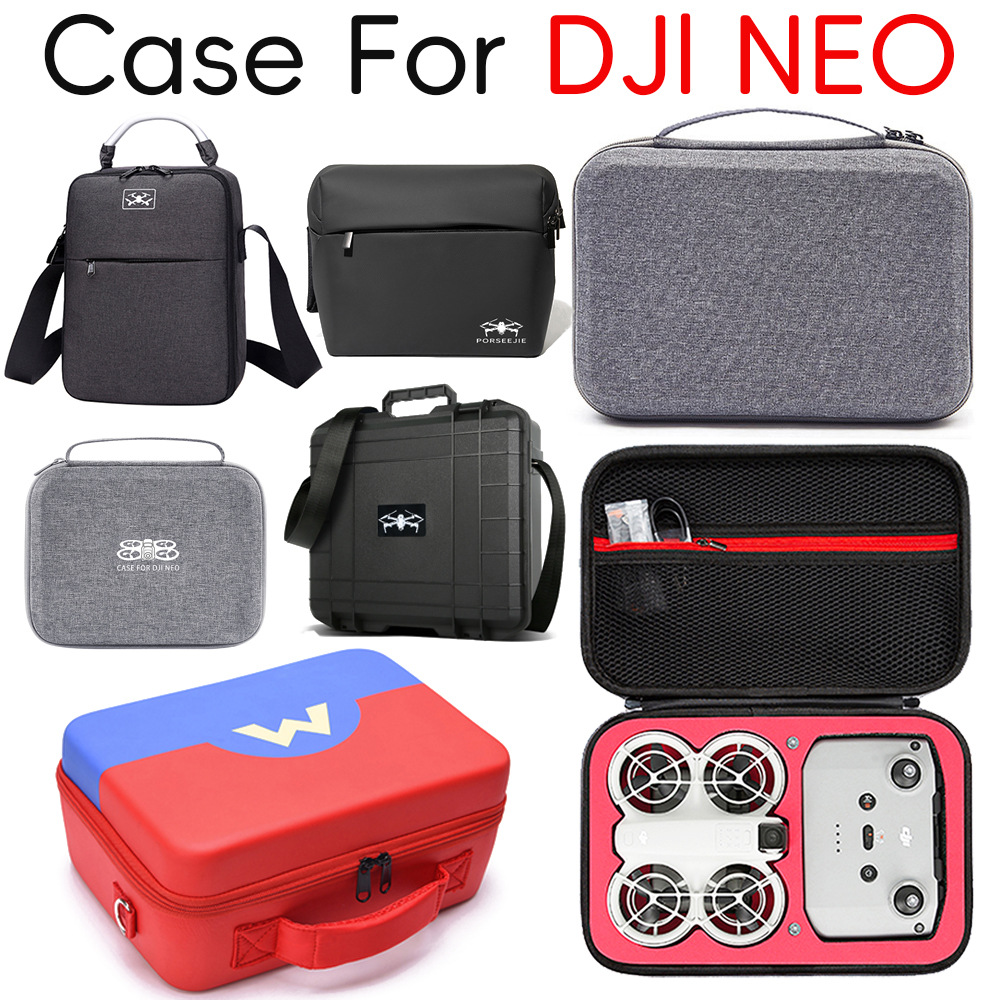 Aplicable a DJI NEO bolsa de almacenamiento DJI NEO caja de almacenamiento de edición de vuelo rápido bolsa de accesorios impermeables