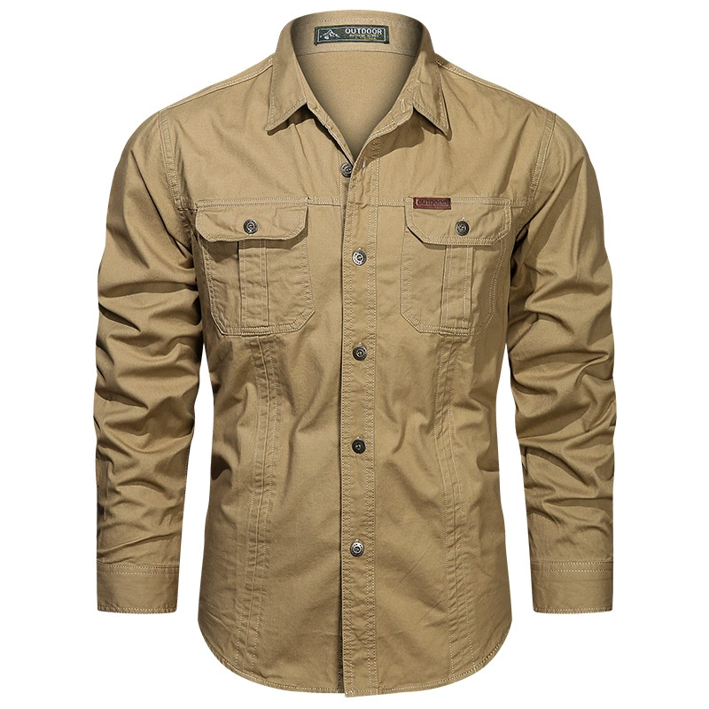 Autumn cotton shirt, jacket, Spring/Fall 2026 model