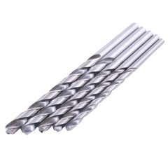 HSS-4241 Extended straight handle twist drill high speed steel drill tip copper aluminum iron rubber plastic woodworking drill bit hole opener