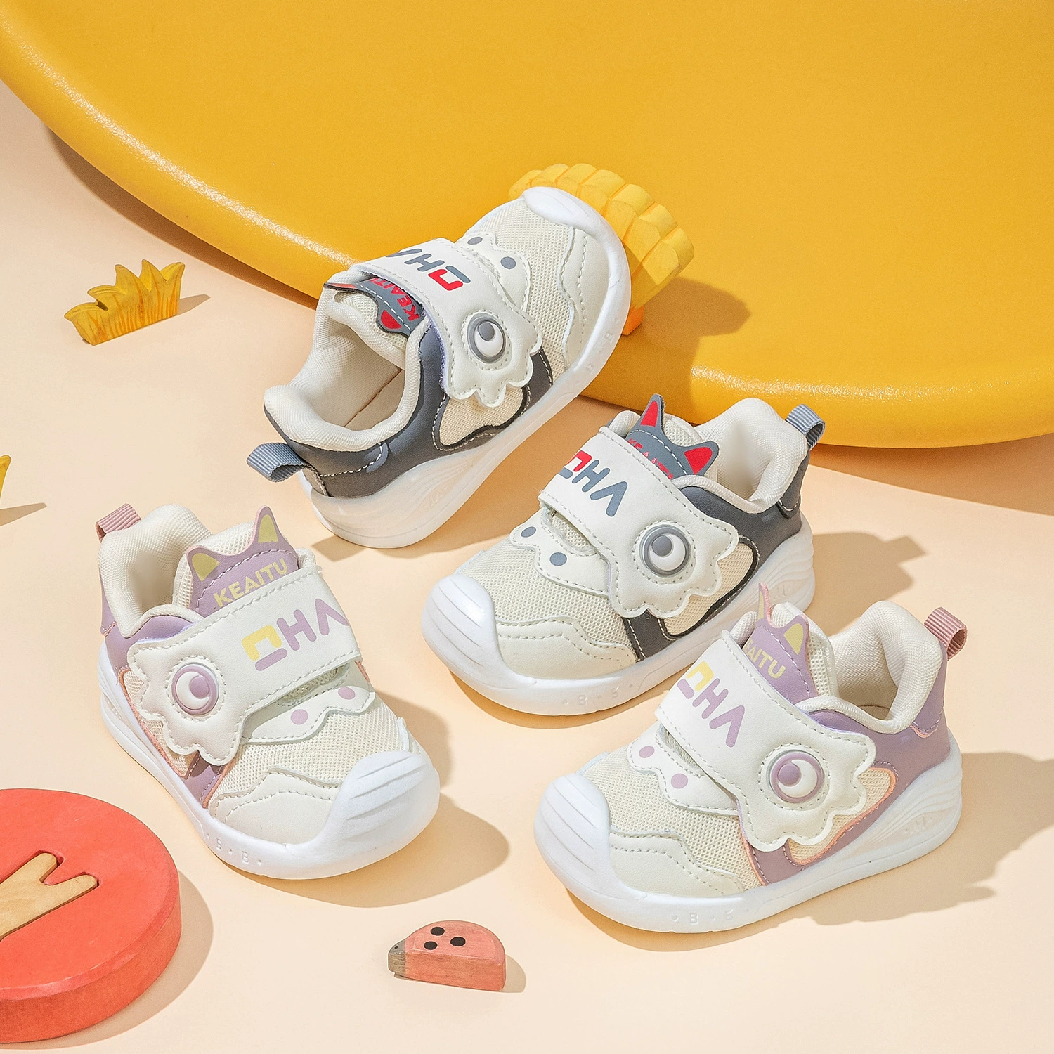 Детская обувь новая осенняя детская обувь мужская обувь нескользящая детская обувь женская ступенька мягкая подошва дышащая обувь оптом