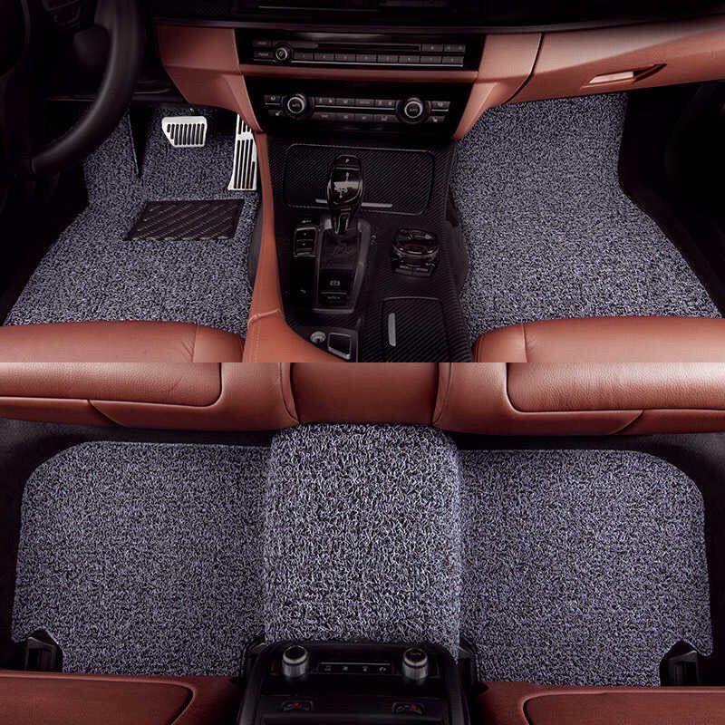 Car floor mats, carpet-style silk loop, custom-made for specific cars, highly durable, easy to clean, waterproof, and can be cut to size