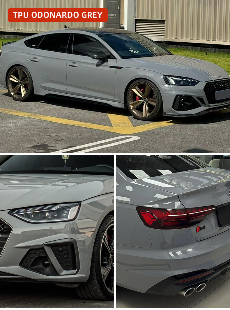 Axxpel Nardo Gray Tpu Car Paint Color Change Color Film Protective Film Ppf Thermal Repair Scratch Protection