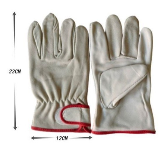 微瑕劳保手套 焊工手套牛皮电焊手套多规格可选 长款短款防护手套