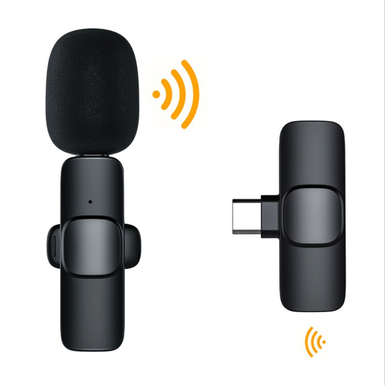 Lavalier wireless microphone, one for tw...