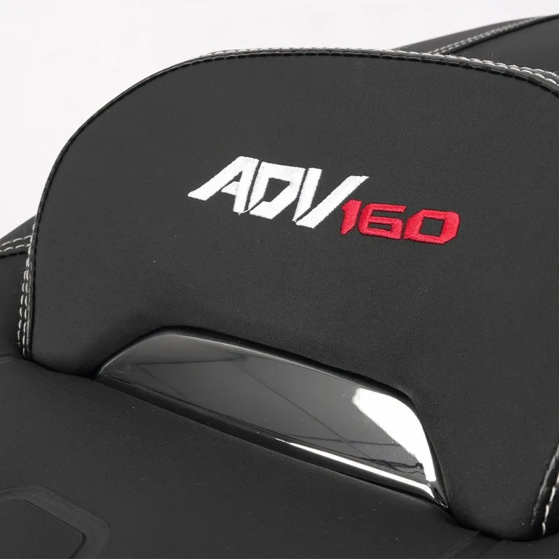 Suitable for 22-26 Models of Honda Adv160 Motorcycle Seat Bags, Modified Seat Cushion Assembly, Comfortable and Soft Backrest Seat Bag