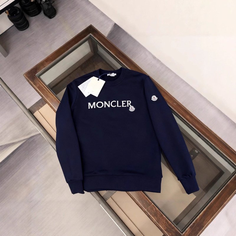 2026 Men's Sweatshirt Cross-Border Autum New Original Standard Monogram Round Neck Embroidered Men's Pure Cotton Round Neck Sweatshirt 2026 Men's Sweatshirt Cross-Border Autum New Original Standard Monogram Round Neck Embroidered Men's Pure Cotton Round Neck Sweatshirt