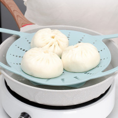 加長加大多功能蒸格廚房蒸盤不粘鍋硅膠蒸籠蒸包子蒸隔電飯煲蒸籠