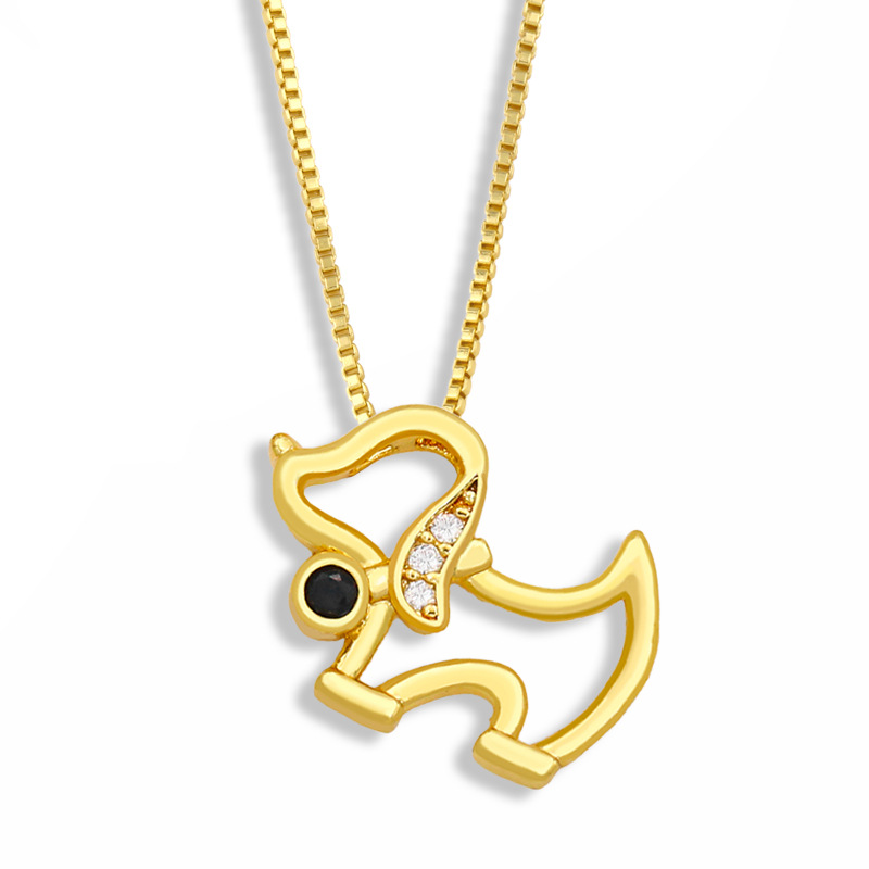 Cute Fashion Cat Pendant Necklace display picture 6