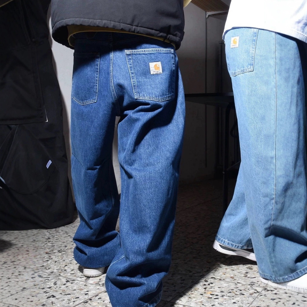 Pantalones Vaqueros Kaha Wip de Estilo Retro Americano, Lavados, Holgados, de Pierna Recta y Ajustada, de Pierna Ancha, Modernos, Casuales y Urbanos