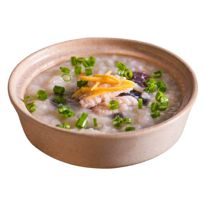 Jukoufu консервированная яичная нежирная мясная каша 350 г кулинарная сумка коммерческий завтрак каша быстрого приготовления каша для завтрака полуфабрикат на вынос фаст-фуд