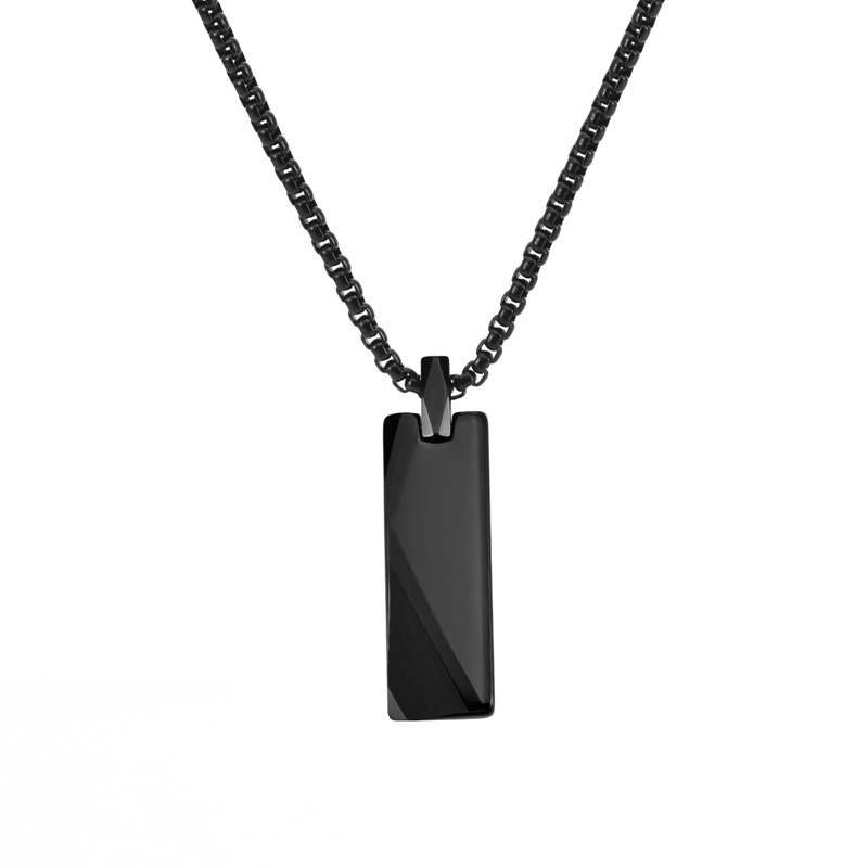 Stylish Tungsten Steel Pendant - Color Variation