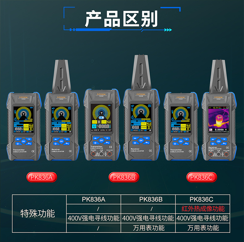 万用表热成像仪线缆寻线仪