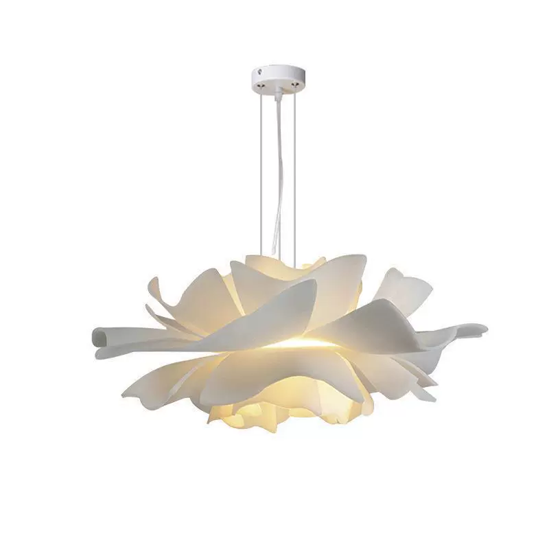 Modern cream creative ceiling lamp for bedroom, internet celebrity