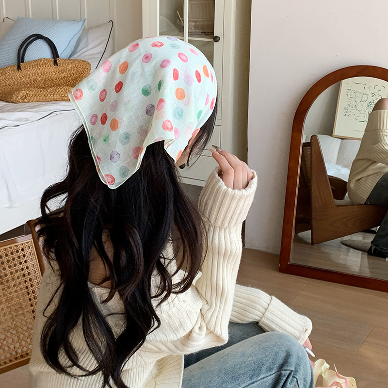 Buñuelo cuadrado buñuelo de seda alta sensación de verano delgado buñuelo de estilo francés buñuelo de estilo pastoral buñuelo de estilo buñuelo