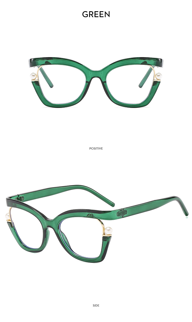 65g Weight Full rim frame Glasses Structure Glasses Classification PC Lens Material Casual, Holiday, Outdoor Occasion Geometric Pattern Women's Gender Y2K, IG Style Style Y2K IG Style Geometric PC Full Rim Frame Optical Glasses 16
