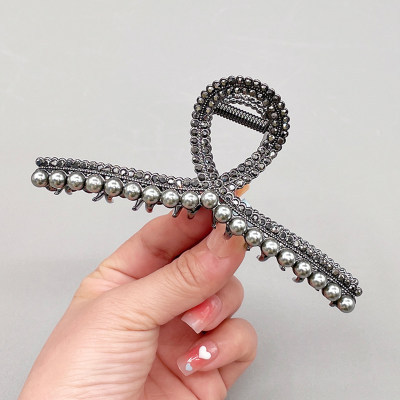 크로스 빅 비드 건 블랙