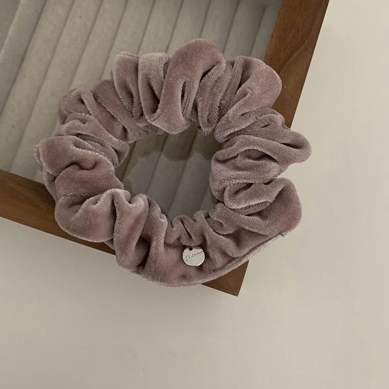 Elastico per capelli in velluto di lusso per acconciature_voghion.com