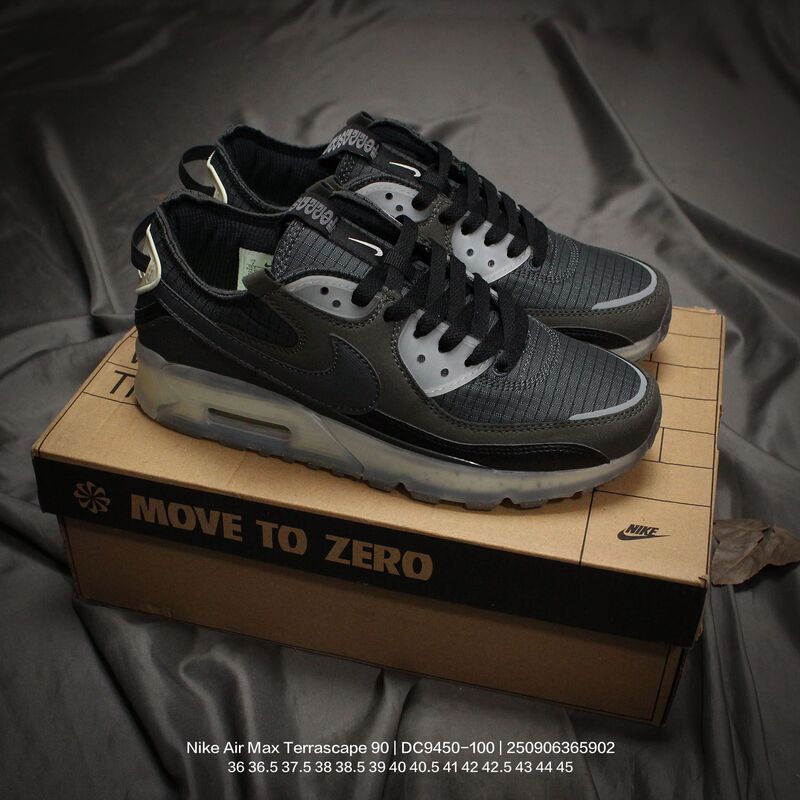 Pure Original Putian Max90 Wang Yibo's Same Style Air-Cushion Sports Shoes, Versatile Casual Wear-Resistant Running Shoes for Men and Women Couples