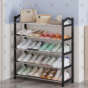 Shoe Rack for Home Entrance Multi-Layer Rental Room Stereo Bedroom Small Narrow Plastic 2025 New Shoe Cabinet