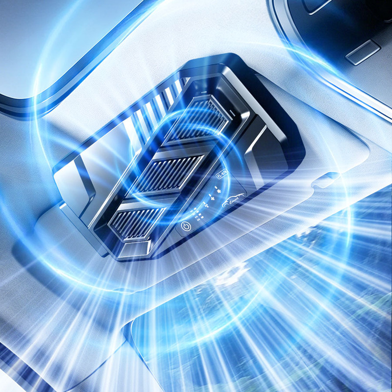 New Car-Mounted Three-Motor Circulation Fan, Three-Speed Intelligent Ventilation, Non-Damaging Installation Exhaust Radiator New Car-Mounted Three-Motor Circulation Fan, Three-Speed Intelligent Ventilation, Non-Damaging Installation Exhaust Radiator