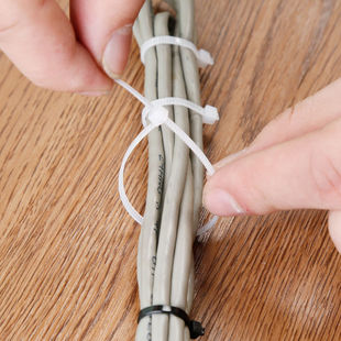 100 strong self-locking nylon cable tie wire storage and finishing fixed cable card cable tie cable buckle