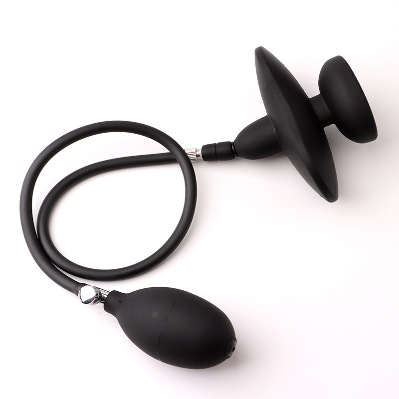 Inflatable Butterfly Mouth Ball with Silicone Ball Gag and Manual Inflation Bulb — detail image 6