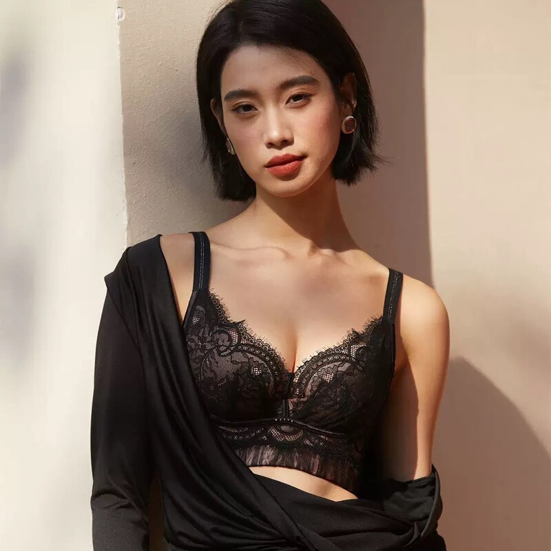 Small Bust Push-Up Soft Underwire Bra for Women, Medium-Thin Lace Adjustable Bra That Gathers Side Breasts, Prevents Sagging, and Corrects Posture, High-End Bra Small Bust Push-Up Soft Underwire Bra for Women, Medium-Thin Lace Adjustable Bra That Gathers Side Breasts, Prevents Sagging, and Corrects Posture, High-End Bra