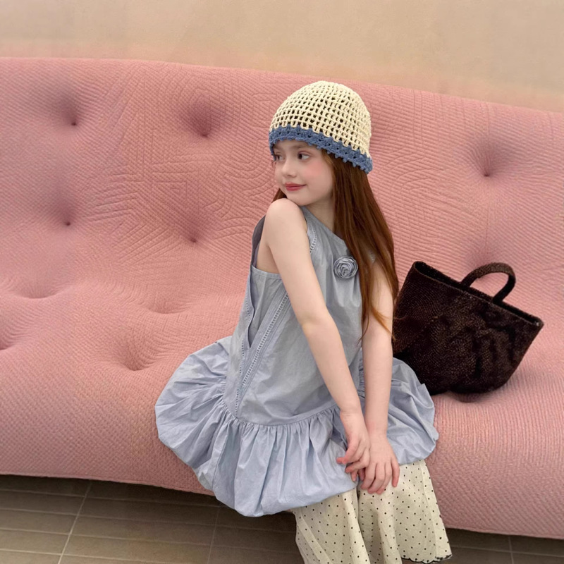 26 New Styles of French Sweet Style Blue Floral Cotton Dress for Women Summer Elegant Lace Pure Color Princess Dress 26 New Styles of French Sweet Style Blue Floral Cotton Dress for Women Summer Elegant Lace Pure Color Princess Dress