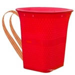 熟胶塑料背篓成人家用背篼四川云南贵州买菜采蘑菇赶集加厚特大号