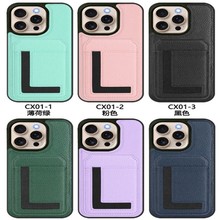 外贸适用iPhone16Pro磁吸无线充贴皮分体卡包三星S25U插卡手机壳