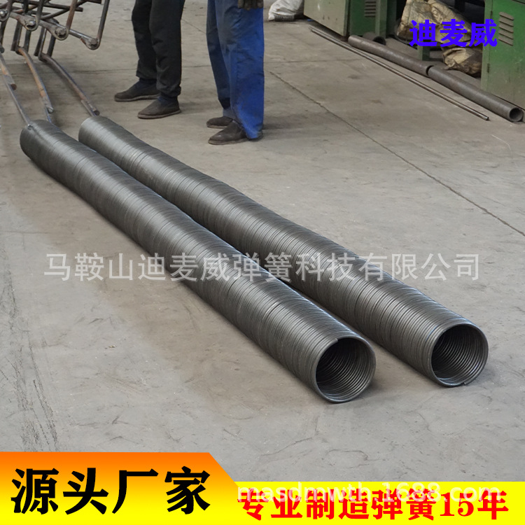 出口外贸车库门配套弹簧 长拉簧 卷闸门弹簧供应 大弹簧厂家