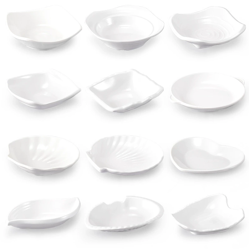 Коммерческие меламиновые блюда в ресторане отеля горячий горшок с жареным соусом Блюдо с соусом