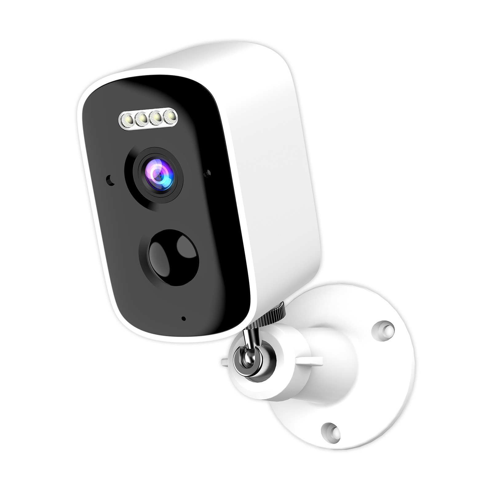 Cámara de Vigilancia Solar de ABS y PC con Detección Humana PIR e Intercomunicador para Exteriores image 9