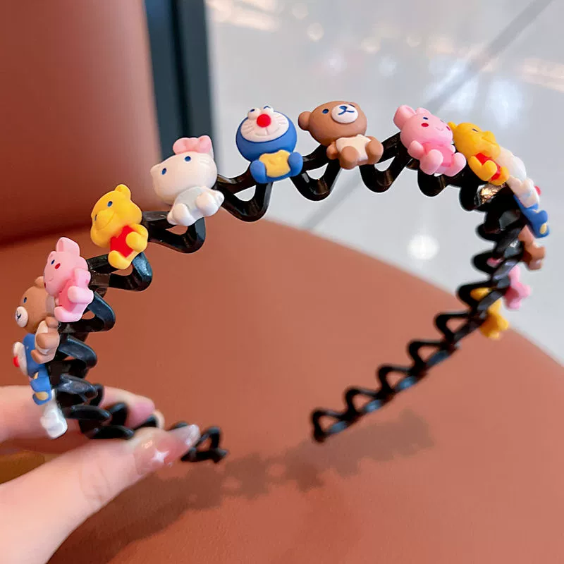 Ободок (Sanrio) детский мультяшный нескользящий аксессуар для волос, лёгкий, варианты персонажей