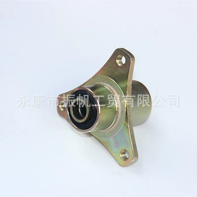 DIY Custom-Made Go-Kart Front Wheel Hub Mount, Modified Atv Bearing Mount with 3-Hole Flange 6/ 7inch Steel Rim Disc (Motorcycle wheel hub) - one
