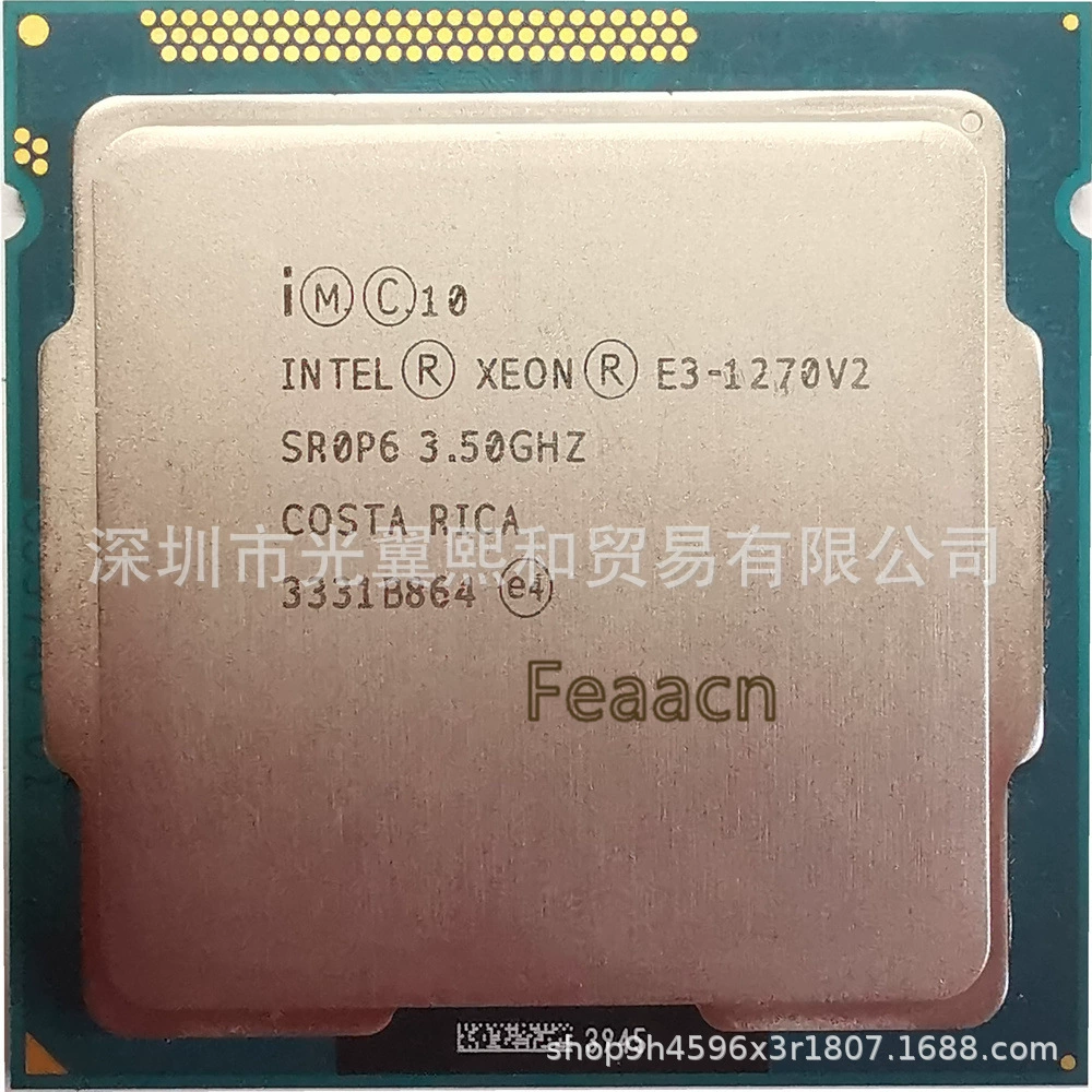 Intel xeon E3-1290 V2 quad-core eight threads 3.7g 87W LGA1155