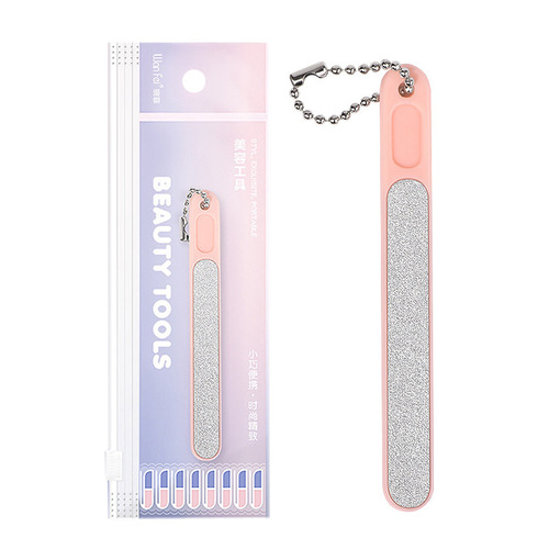 Wanfei nail file, fingernail sharpener, manicure file, gray manicure, foot rubbing tool, polishing strip, sand polishing