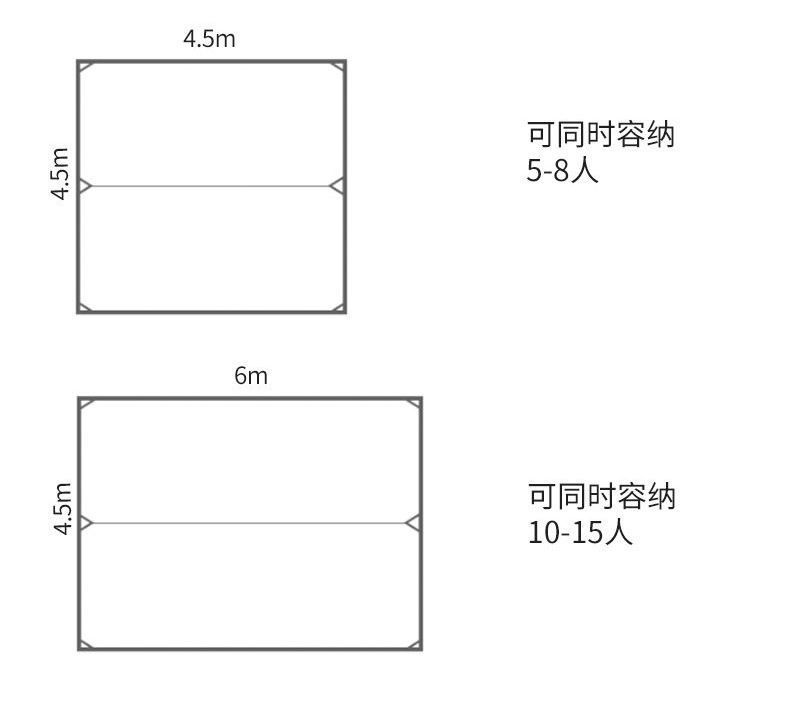 Outdoor Canopy Tent Hexagon Canopy Windproof Rainproof Awning Portable Picnic Outings Canopy Cloth