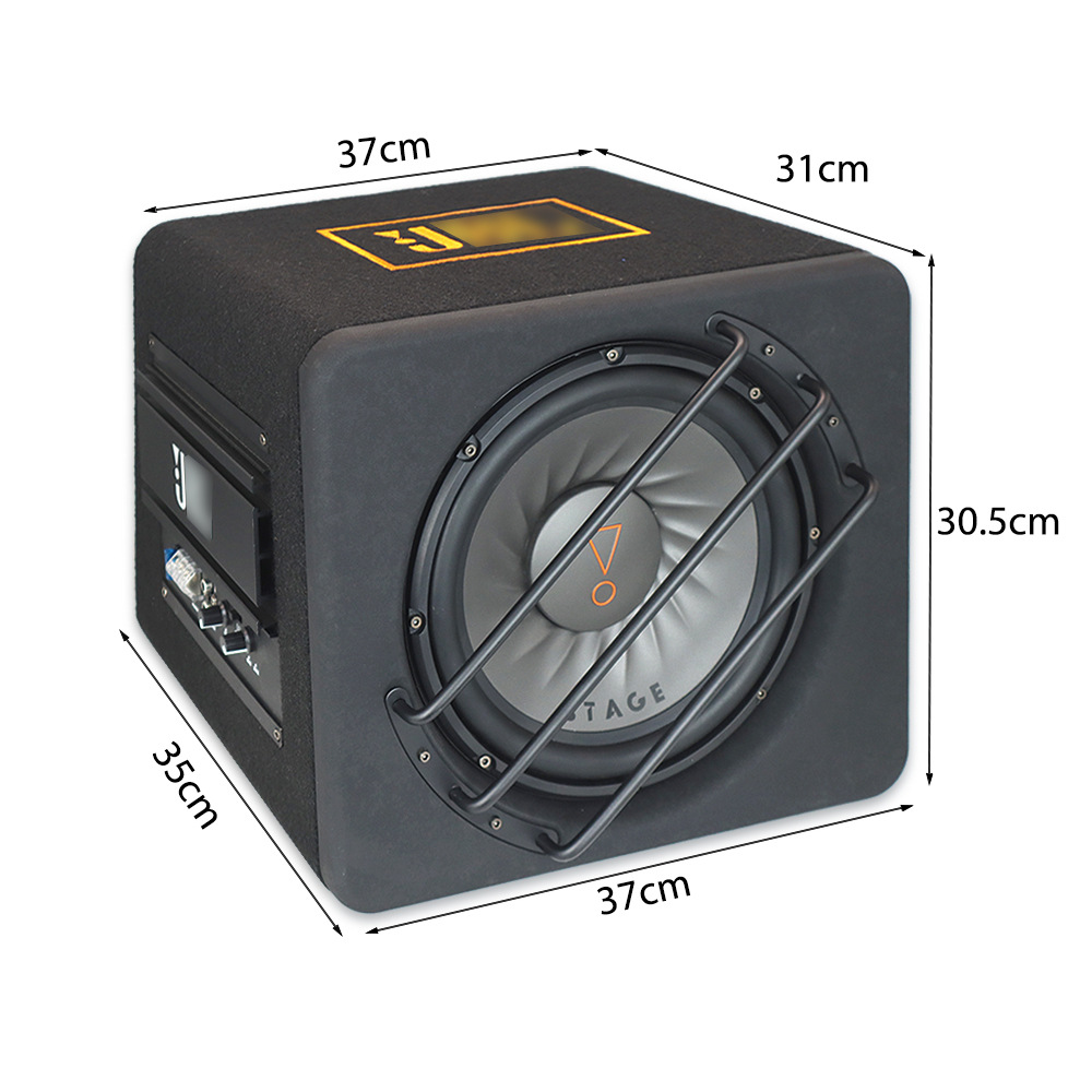 Harman Car Audio Active Subwoofer Trunk-Mounted Speaker 10inch Speakers for Powerful Car Modification