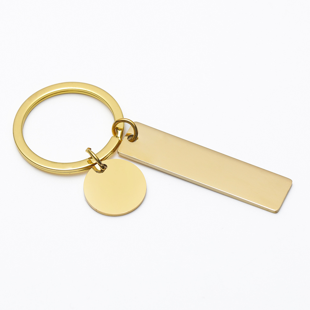10g Weight Bag Pendant, Keychain Classification 1 Piece Quantity Daily Occasion 201 Stainless Steel Material Solid Color Pattern Unisex Gender Polishing, Plating Design Simple Style Style Simple Style Solid Color 201 Stainless Steel Polishing Plating Unisex Bag Pendant Keychain 6