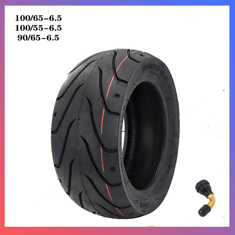 11寸电动滑板车100/65-6.5  90/65-6.5轮胎改装升级100/55-6.5