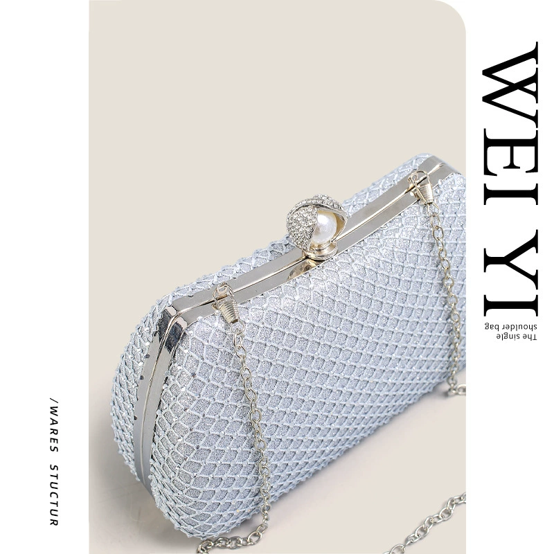 Fashionable cheongsam, shoulder bag, 2023 collection, European style, food bag